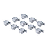 Aba hose clamps, 17mm for 3/8" hose. Zinc plated HOSE CLAMPS Aba