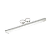 Universal Smooth Heat Shield 18" Long Chrome Exhaust Heat Shields Mcs