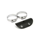 Universal Bullet Hole Heat Shield 4" Long Black Exhaust Heat Shields Mcs