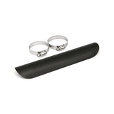Universal Smooth Heat Shield 10" Long Black Exhaust Heat Shields Mcs