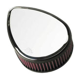 K&N street metal high-flow air intake Torch, chrome Air Cleaner K&N