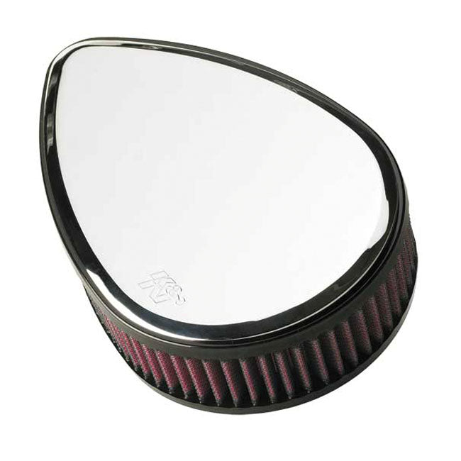 K&N street metal high-flow air intake Torch, chrome Air Cleaner K&N