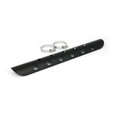 Universal Bullet Hole Heat Shield 18" Long Black Exhaust Heat Shields Mcs