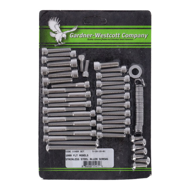 Big Twin Side Cover Mount Kit, Ss Allen Side Cover Mount Kits Gardner Westcott
