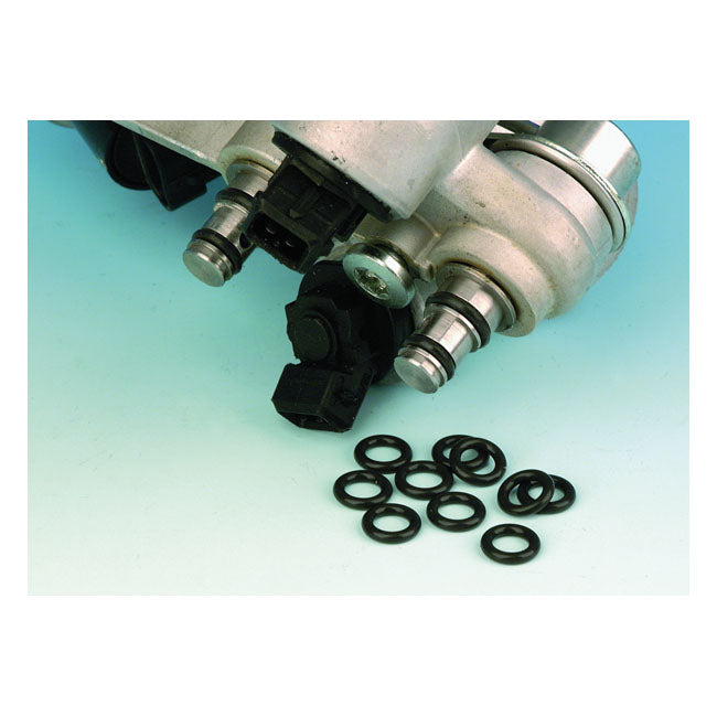 James, fuel injector o-ring. Upper FUEL INJECTION INJECTOR O-RINGS James Gaskets