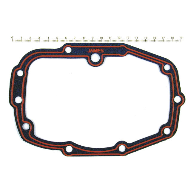 James, transmission bearing housing gasket. Paper/silicone TRANSMISSION GASKETS SIDE COVER James Gaskets