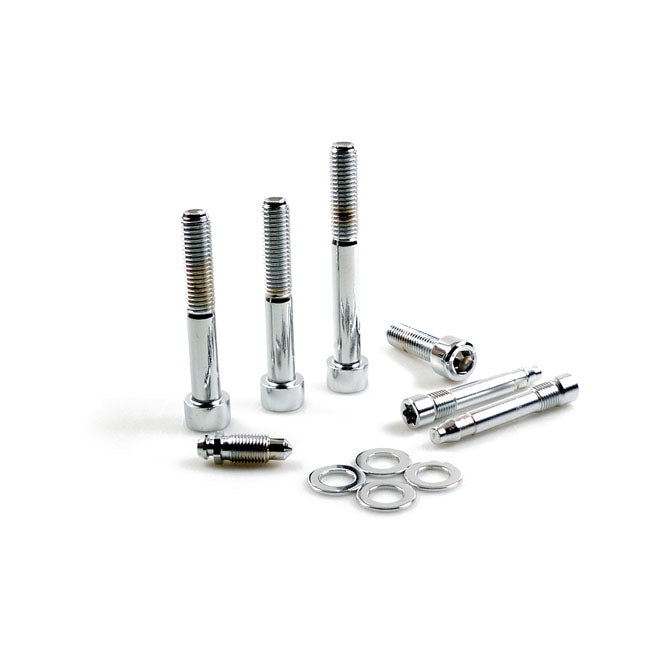 Caliper Mount Kit, Front. Pol.Chr.Allen Brake Caliper Mount Kits Gardner Westcott