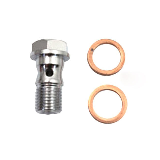 Brake Banjo Bolt Hex Head With Washer, M10x1.00 Banjo Bolts Mcs