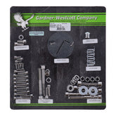 Motor Screw Set, Polished Ss Allen Motor Screw Kits Gardner Westcott