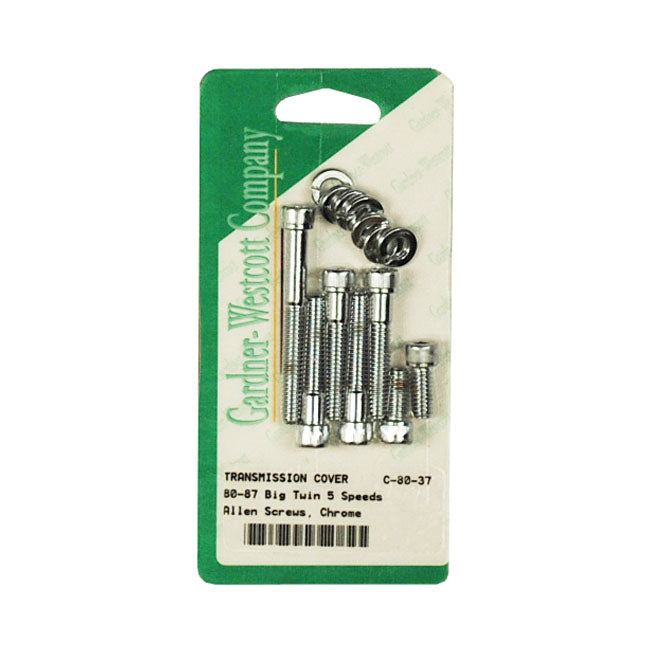 Gw, Transmission Top Cover Mount Kit. Allen Transmission Top Cover Screw Kits Gardner Westcott