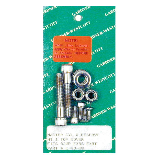 Rear Master Cyl. Mount Kit, Allen Master Cylinder Mount Kits Gardner Westcott