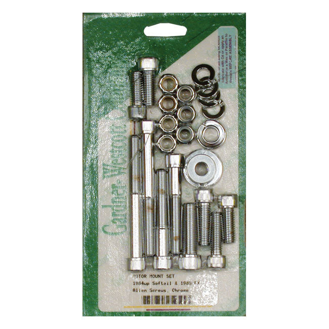Motor Mount Screw Kit, Allen Motor Mount Screw Kits Gardner Westcott