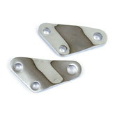 Shovel Passenger Peg Brackets. Chrome Footpegs Brackets Mcs