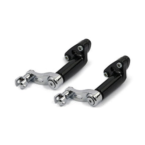 Adjustable Passenger Peg Mount Kit. Chrome Footpegs Mounts Mcs