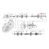 JIMS, bearing race, transmission mainshaft. STD TRANSMISSION PARTS Jims