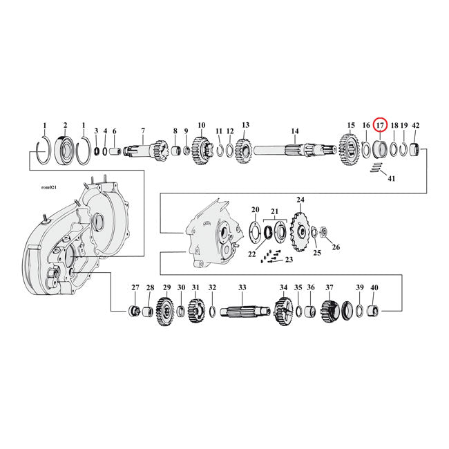 JIMS, bearing race, transmission mainshaft. STD TRANSMISSION PARTS Jims