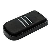 Brake Pedal Pad, Tri Rail. Black Brake Pedal Pads Mcs