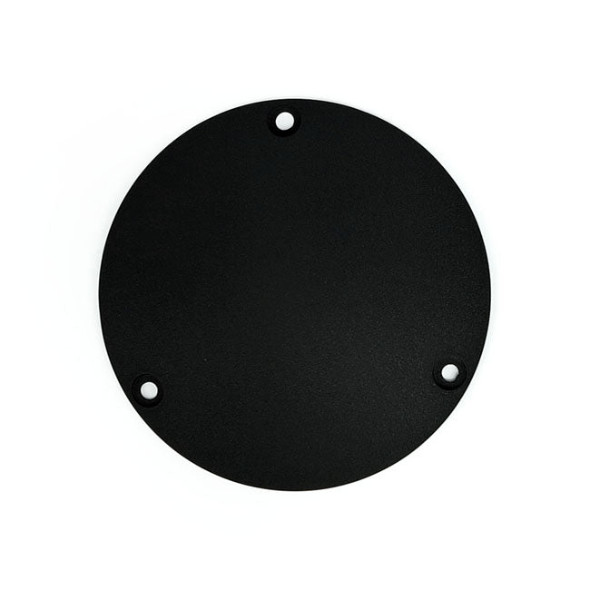Derby Cover, Oem Style Domed. Black Wrinkle Derby Cover Mcs