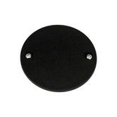 Point Cover, Domed. Black Wrinkle Point Covers Mcs