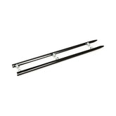 Front Fender Tip Spears, Black Fender Trims Mcs