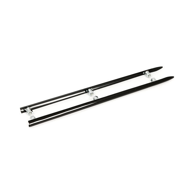 Front Fender Tip Spears, Black Fender Trims Mcs