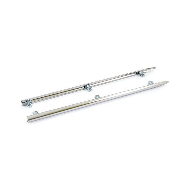 Front Fender Tip Spears, Stainless Fender Trims Mcs