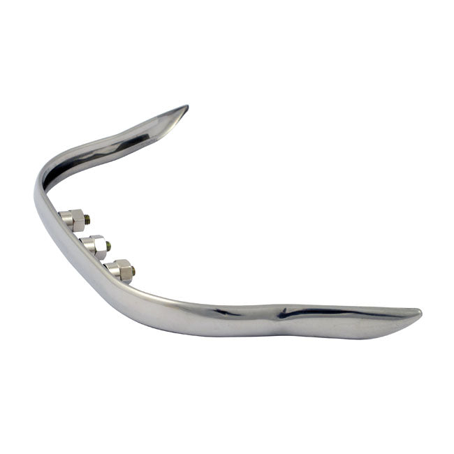 Lower Front Fender Trim, Thin. Chrome Fender Trims Mcs