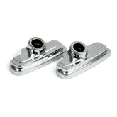 Evo Spark Plug & Head Bolt Cover Kit. Chrome Head Bolt And Sparkplug Cover Kits Mcs