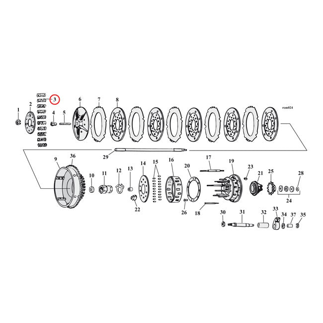 Barnett, clutch spring set. Heavy Duty CLUTCH SPRINGS Barnett
