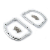 Panhead Rocker Cover D Ring Kit. Chrome D-Rings Mcs