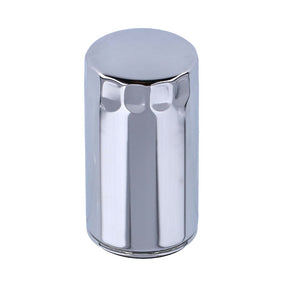 Oem Oem Oil Filter, chrome - 91-98 Dyna Oil Filters Harley Davidson