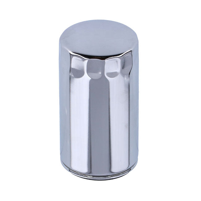 Oem Oem Oil Filter, chrome - 91-98 Dyna Oil Filters Harley Davidson