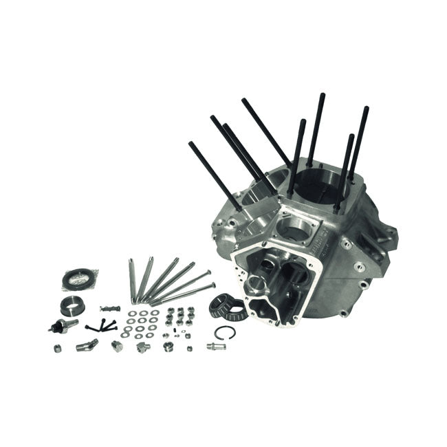 S&S, 84-91 crankcase assembly, 3-5/8" bore. Natural CRANKCASES S&S