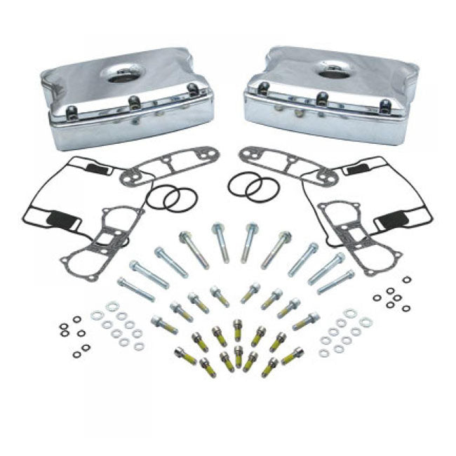 Flat Fender Raw Bobbed, 6" Rocker Covers S&S Cycle