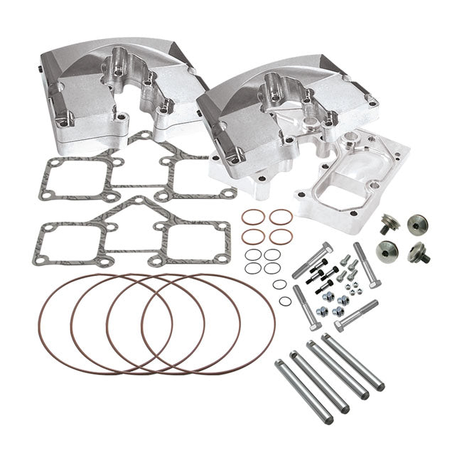 S&S, Shovel SH rocker cover kit. Polished ROCKER COVERS S&S