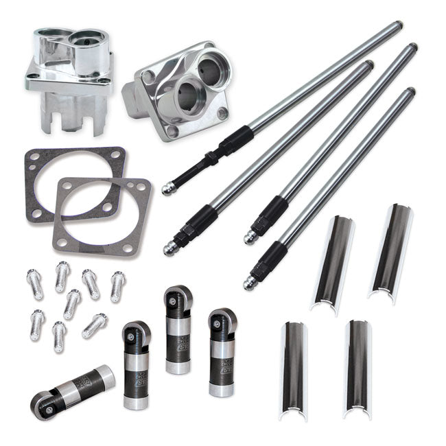 S&S, hydraulic lifter update kit for Shovel. Evo oiling TAPPET BLOCK KITS S&S