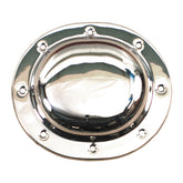 Derby Cover, Tin Primary. Plain Chrome Derby Cover Mcs