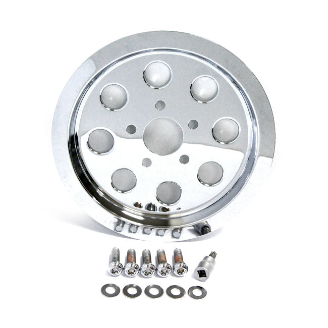 Pulley Cover, Holes. (61t) Rear Wheel Pulley Covers Mcs