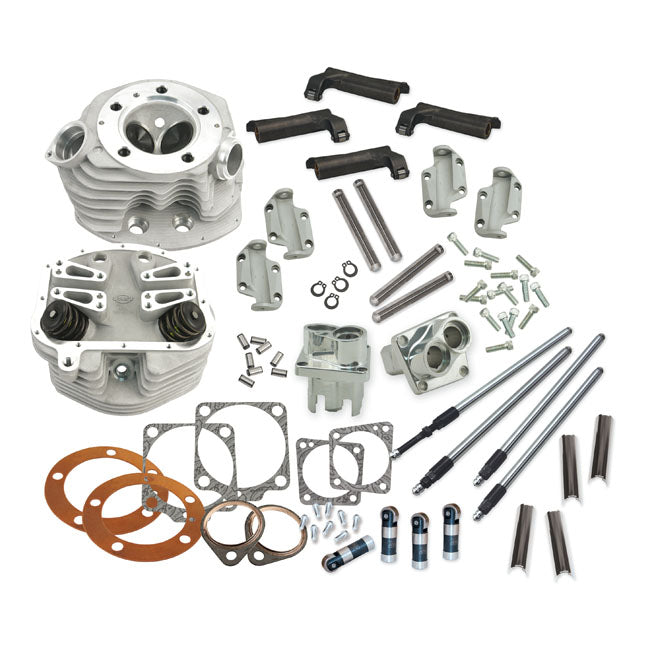 S&S Cycle Retro Top End Kit Stock Bore Silver Cylinderhead Conversion Kits S&S Cycle