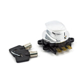 96 Up Ignition Switch, Side Hinge Type. Chrome Switches Ignition Mcs