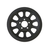 Pully Cover, ''Holes'' 66t. Black Rear Wheel Pulley Covers Mcs
