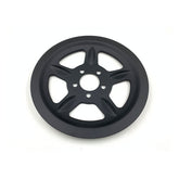 Pulley Cover, 5 Spoke. 68t, Black Rear Wheel Pulley Covers Mcs