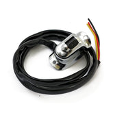 Early Style Handlebar Light Switch, Hi/Low. Chrome Switches Handlebar Mcs