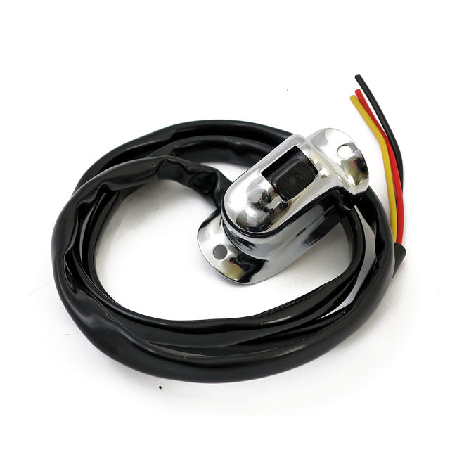 Early Style Handlebar Light Switch, Hi/Low. Chrome Switches Handlebar Mcs
