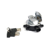 11 Up Ignition Switch, Side Hinge Type. Chrome Switches Ignition Mcs