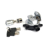 11 Up Ignition Switch, Side Hinge Type. Chrome Switches Ignition Mcs