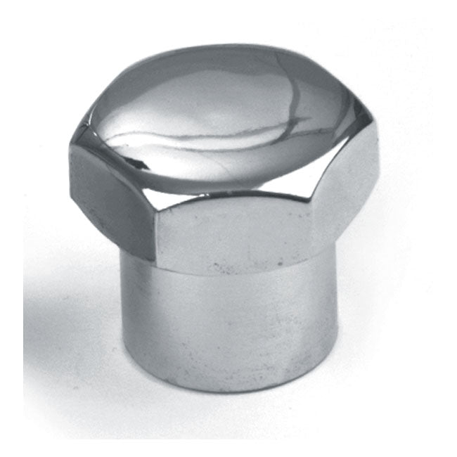 Fork Stem Nut. Domed. Chrome Fork Stem Parts Mcs