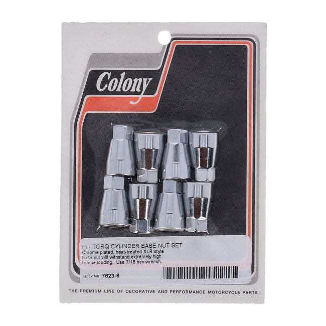 Colony cyl base nut kit, high-torque CYLINDER BASE NUT KITS Colony