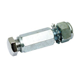Fat Bob Dash Screw & Nut Kit. Chrome Dash Misc Mcs