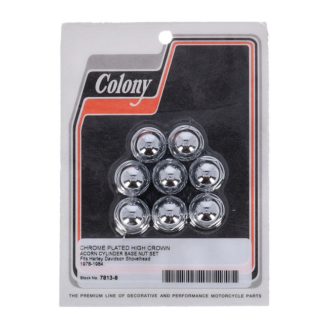 Colony Cyl Base Acorn 78 84 Bt Cylinder Base Nut Kits Colony